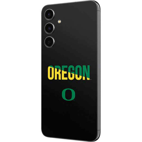 University of Oregon Split on Black Galaxy S23 FE Skin
