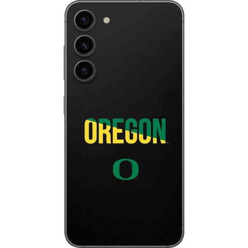 University of Oregon Split on Black Galaxy S23 Plus Skin