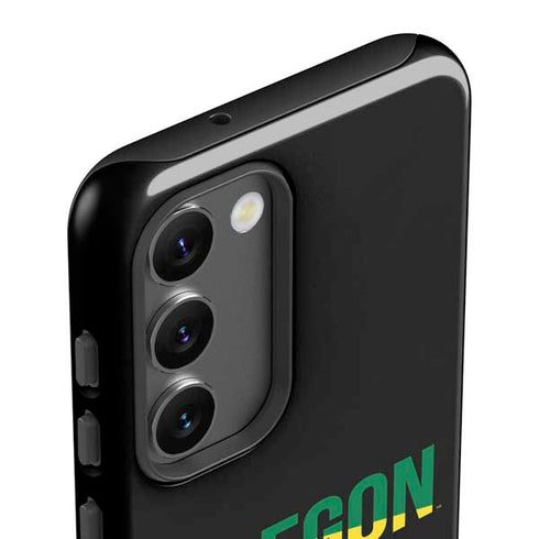 University of Oregon Split on Black Galaxy S23 Pro Case