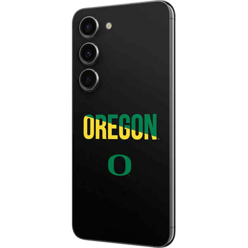 University of Oregon Split on Black Galaxy S23 Skin