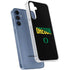 University of Oregon Split on Black Galaxy S24 Clear Case