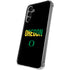 University of Oregon Split on Black Galaxy S24 Plus Clear Case
