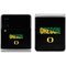 University of Oregon Split on Black Galaxy Z Flip4 5G Skin