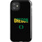 University of Oregon Split on Black iPhone 11 Impact Case