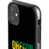 University of Oregon Split on Black iPhone 11 Impact Case