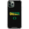 University of Oregon Split on Black iPhone 11 Pro Max Clear Case