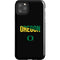 University of Oregon Split on Black iPhone 11 Pro Max Impact Case