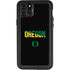 University of Oregon Split on Black iPhone 11 Pro Max Waterproof Case