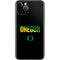 University of Oregon Split on Black iPhone 11 Pro Skin