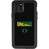University of Oregon Split on Black iPhone 11 Pro Waterproof Case