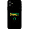 University of Oregon Split on Black iPhone 11 Skin