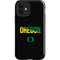University of Oregon Split on Black iPhone 12 Impact Case