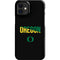 University of Oregon Split on Black iPhone 12 Mini Lite Case