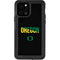 University of Oregon Split on Black iPhone 12 Pro Waterproof Case