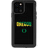 University of Oregon Split on Black iPhone 12 Pro Waterproof Case