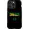 University of Oregon Split on Black iPhone 13 Pro Impact Case