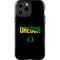 University of Oregon Split on Black iPhone 13 Pro Max Impact Case