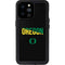 University of Oregon Split on Black iPhone 14 Pro Max Waterproof Case