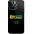 University of Oregon Split on Black iPhone 14 Pro Skin