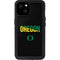 University of Oregon Split on Black iPhone 15 Plus Waterproof Case