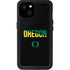 University of Oregon Split on Black iPhone 15 Plus Waterproof Case