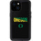 University of Oregon Split on Black iPhone 15 Waterproof Case