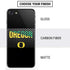 University of Oregon Split on Black iPhone SE (2nd & 3rd Gen) Skin