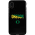 University of Oregon Split on Black iPhone XR Pro Case