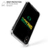 University of Oregon Split on Black iPhone XS Max Clear Case