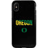 University of Oregon Split on Black iPhone XS Pro Case