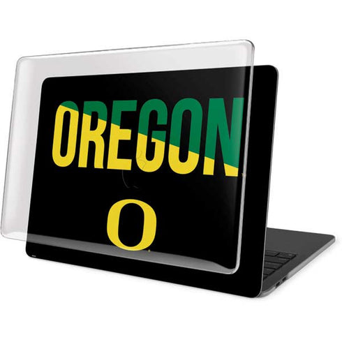 University of Oregon Split on Black MacBook Pro 16in (2019-20) Case plus Skin