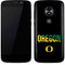 University of Oregon Split on Black Moto E5 Play Skin