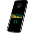 University of Oregon Split on Black Moto G6 Skin