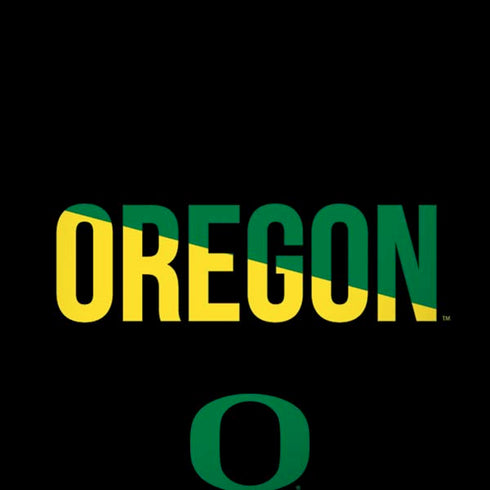 University of Oregon Split on Black Moto G6 Skin