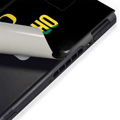 University of Oregon Split on Black Nintendo Switch Bundle Skin