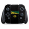 University of Oregon Split on Black Nintendo Switch (2017-2021) Joy-Con Controller Skin