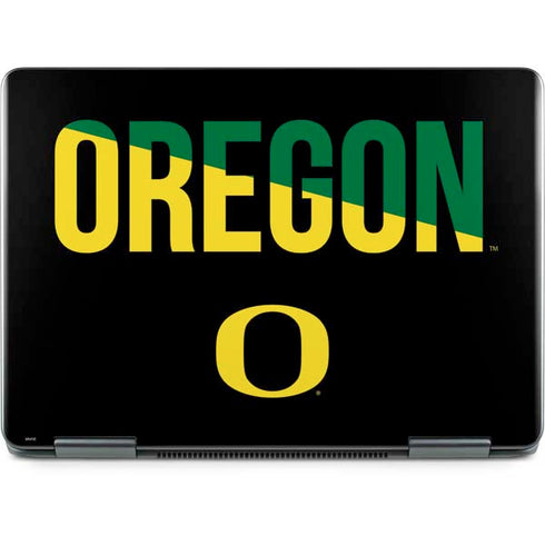 University of Oregon Split on Black Notebook 9 Pro 13in (2017) Skin