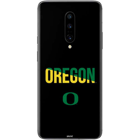 University of Oregon Split on Black OnePlus 7 Pro Skin