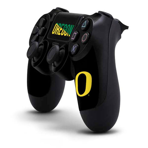 University of Oregon Split on Black PS4 Controller Skin