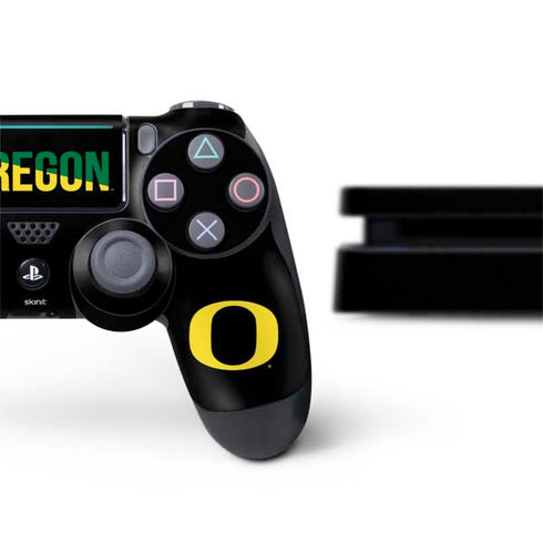 University of Oregon Split on Black PS4 Slim Bundle Skin