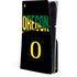 University of Oregon Split on Black PS5 Slim Disk Console Skin