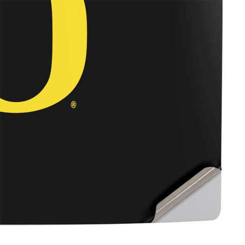 University of Oregon Split on Black PS5 Slim Disk Console Skin