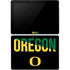 University of Oregon Split on Black Surface Go Skin