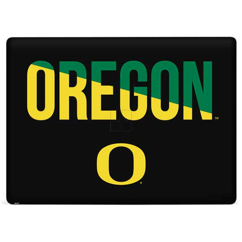 University of Oregon Split on Black Surface Laptop 3 13.5in Skin