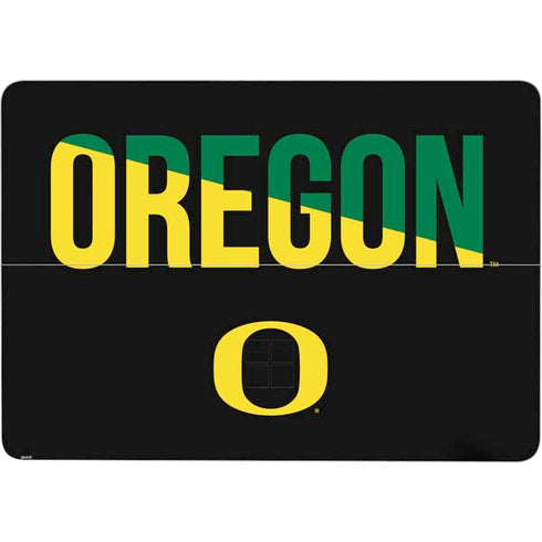 University of Oregon Split on Black Surface Laptop Studio Skin