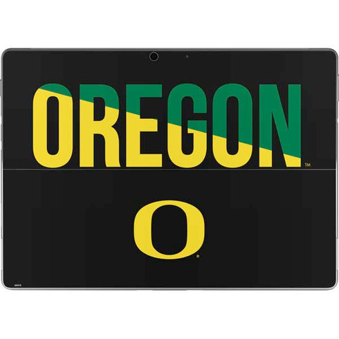 University of Oregon Split on Black Surface Pro 9 Skin