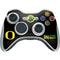 University of Oregon Split on Black Xbox 360 Wireless Controller Skin