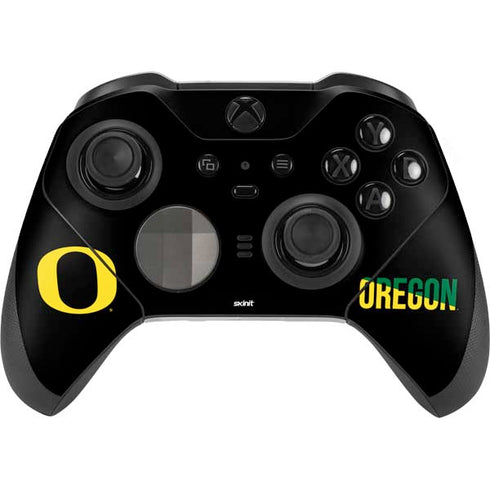 University of Oregon Split on Black Xbox Elite Wireless Controller Series 2 Skin