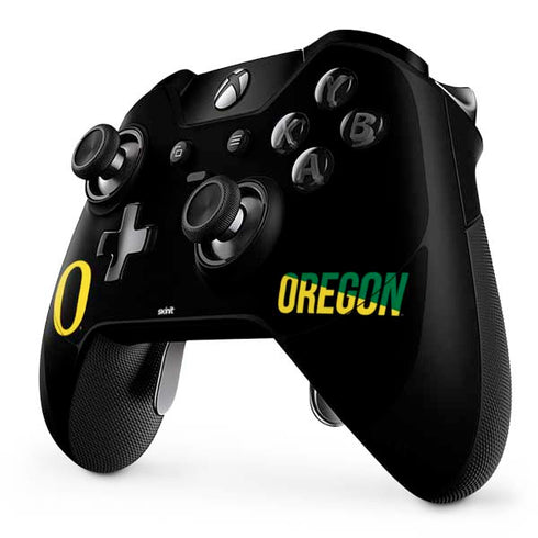 University of Oregon Split on Black Xbox One Elite Controller Skin
