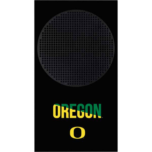 University of Oregon Split on Black Xbox Series S Console Skin